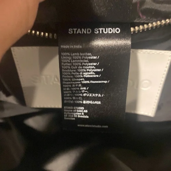 STAUD STUDIO Assante puffy black bag - Picture 6 of 9